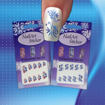 Nail Art Trendy Nail-Art Sticker