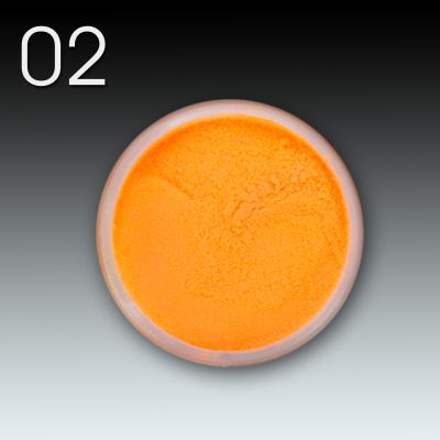 Flux Neon Acryl Powder, 3g - 02 orange
