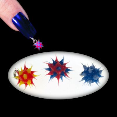Luminous Spikey Nail Piercings