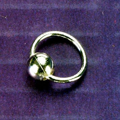 Nail Art Mini-Nailpiercing aus 925er Silber klein