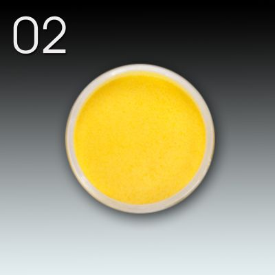 Flux Basic Colour Acryl Powder, 3g - 02 Yellow