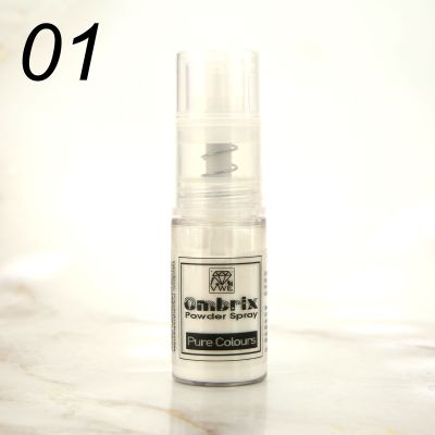 Ombrix Powder Spray - Pure Colours - 01 weiß