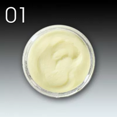 Flux Pastel Acryl Powder, 3g - 01 Vanilla