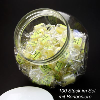 SKINTRIX Happy Easter Skin Care Candy for Lips & Cuticles - 100 Unit Set in Sweety Dispenser