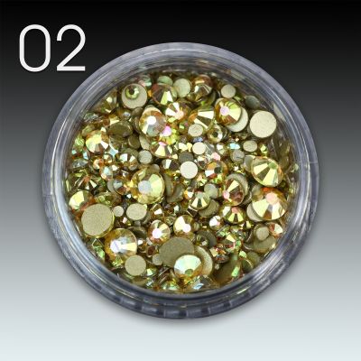 Strassstein Maxi Mix - 02 aurora gold