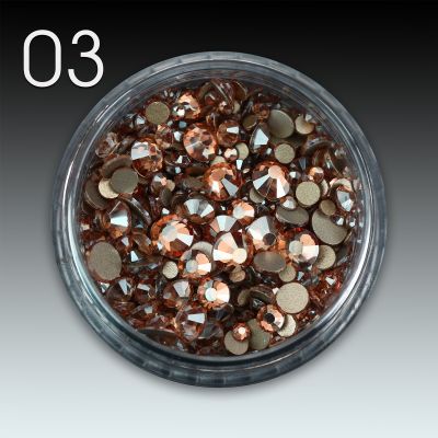 Strassstein Maxi Mix - 03 aurora roségold