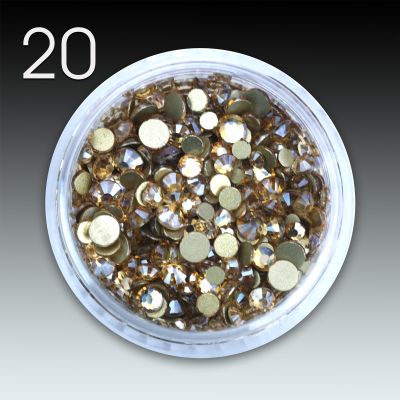 Strassstein Maxi Mix - 20 champagne