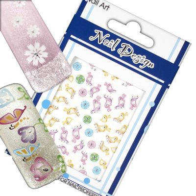 Nail Art Spring Time Sticker