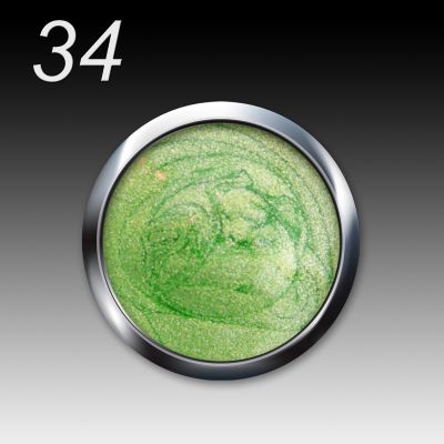 UV/LED Gel Flux Colour & Glam, 5ml - 034 pearly apple