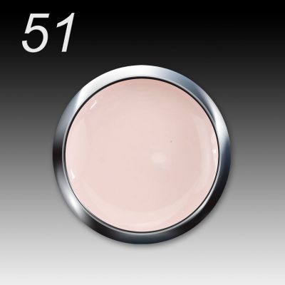 UV/LED Gel Flux Colour High Definition, 5ml - 051 beige white