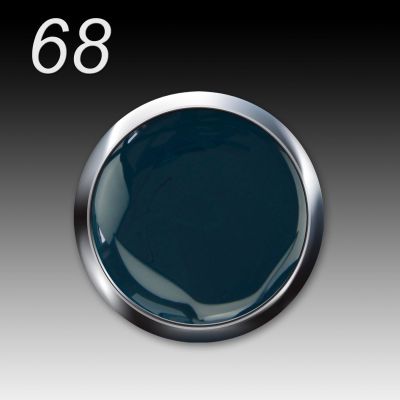 UV/LED Gel Flux Colour High Definition, 5ml - 068 petrol