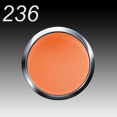 UV/LED Gel Flux Colour High Definition, 5ml - 236 pop pastel orange
