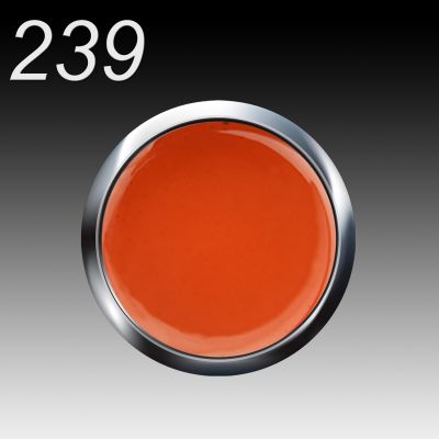 UV/LED Gel Flux Colour High Definition, 5ml - 239 spicy carrot