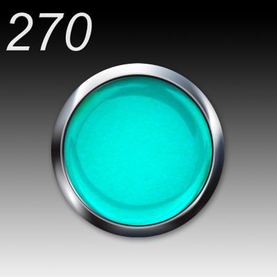 UV/LED Gel Flux Colour High Definition, 5ml - 270 pop petrol