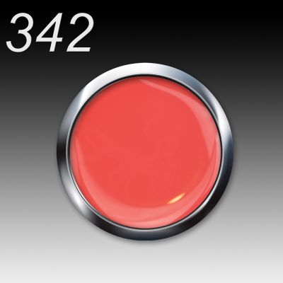 UV/LED Gel Flux Colour High Definition, 5ml - 342 bright coral