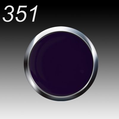 UV/LED Gel Flux Colour High Definition, 5ml - 351 dark viola