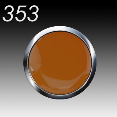 UV/LED Gel Flux Colour High Definition, 5ml - 353 hot caramel