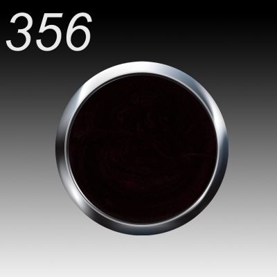 UV/LED Gel Flux Colour High Definition, 5ml - 356 marron noir