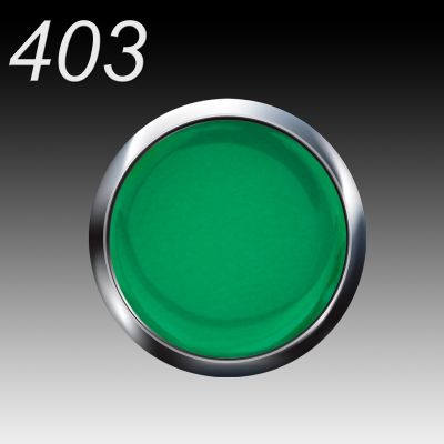 UV/LED Gel Flux Colour High Definition, 5g - 403 viridian green