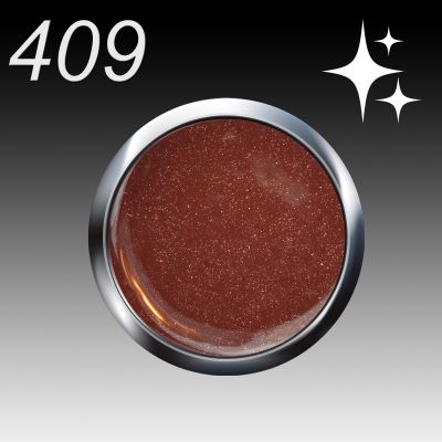 UV/LED Gel Flux Colour High Definition, 5g - 409 cinnamon sparx