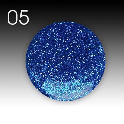 UV Gel Flux Sparkle, 5ml - 005 Light Blue
