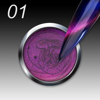 UV/LED Flux Cat Eye Magic, 5g - 01 fuchsia fever