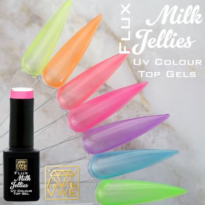 Flux Milk Jellies - UV Colour Top Gel