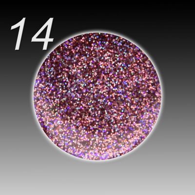 UV Gel Colour Fusion - 014 pink multi, 5ml