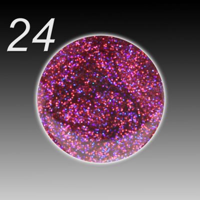 UV Gel Colour Fusion - 024 volcano (blau-rot mix), 5ml