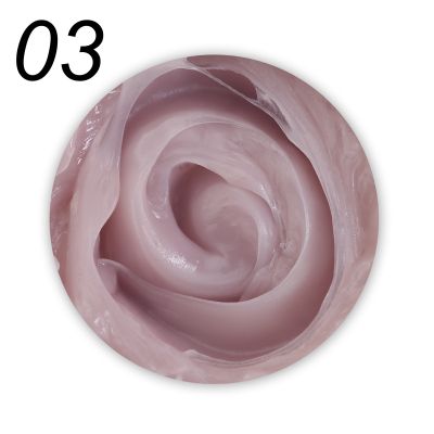 UV / LED Gel Flux Poly Glue Gum, 15ml - 03 rosé nude cover