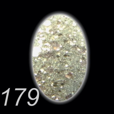 UV/LED Gel Polish Flux UV Polix, 10ml - 179 glamour gold