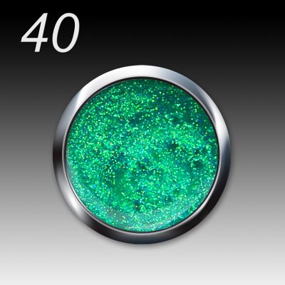 UV/LED Gel Flux Colour & Glam, 5ml - 040 fairy forest