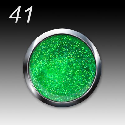 UV/LED Gel Flux Colour & Glam, 5ml - 041 pop emerald