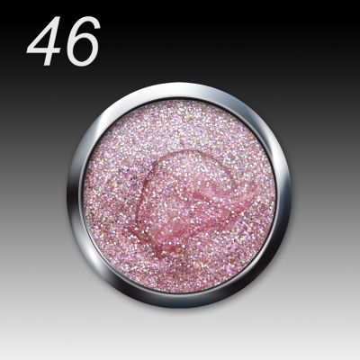 UV/LED Gel Flux Colour & Glam, 5ml - 046 unicorn pink