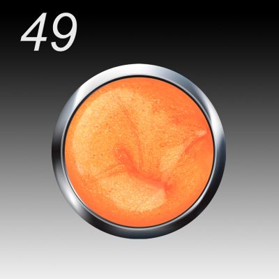 UV/LED Gel Flux Colour & Glam, 5ml - 049 funky orange