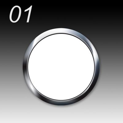 UV/LED Gel Flux Colour High Definition, 5g - 001 white