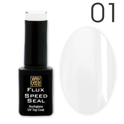 UV/LED Gel Flux Speed Seal - 001 milky white, 12ml