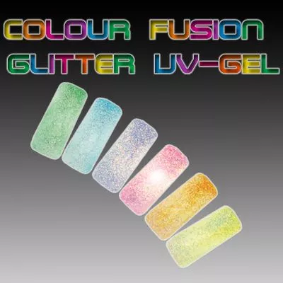 Colour Fusion Glitter UV Gel 