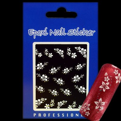 Nail Art White Dot Sticker