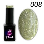 UV/LED Gel Polish Flux UV Polix Flash - 008 flash apple, 12ml