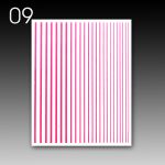 Nail Art Flexxies - 09 neon pink