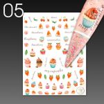 Stick On Nail Slides - 05