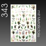 Stick On Nail Slides - 343