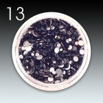 Strassstein Maxi Mix - 13 black